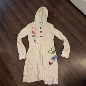 Disney knitted y2k Love Mickey peace love small